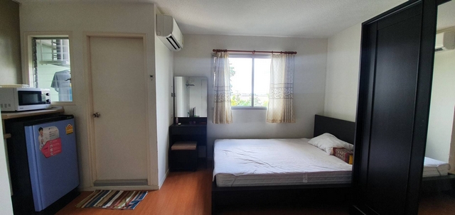ให้เช่าคอนโดลุมพินีร่มเกล้า-สุวรรณภูมิ  พท. 22  ตร.ม  อาคาร B3 ชั้น4 ใกล้สนามบินสุวรรณภูมิ  