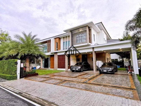 ขายบ้าน พระราม9-กรุงเทพกรีฑา Perfect masterpiece 5ห้องนอน หน้าบ้านหันทิศเหนือ ที่จอดรถ 4-6 คัน   