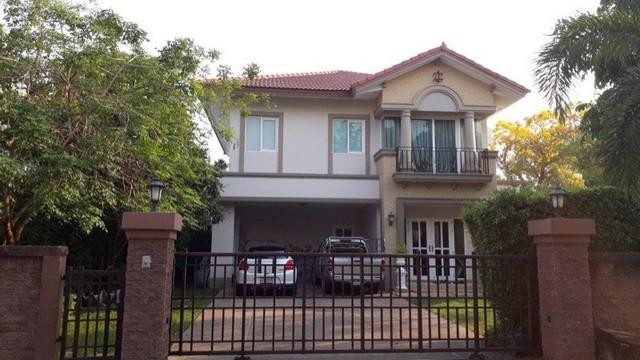 For Rent บ้านเดี่ยว 2ชั้น หมู่บ้านลัดดารมย์ วัชรพล รัตนโกสินทร์ เลี้ยงสัตว์ได้