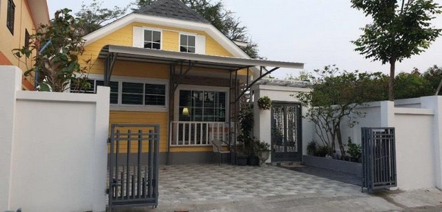 ขายบ้านเดี่ยว 2 ชั้น สไตล์ English cottage ลาดพร้าว 101 ถนนซอยกว้าง บ้านสวยน่าอยู่
