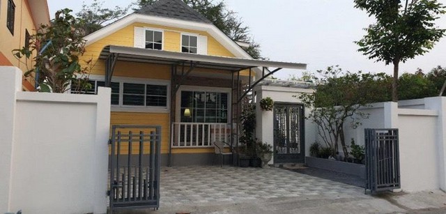 KNR13 For Sale บ้านเดี่ยว สไตล์ English cottage ลาดพร้าว 101 ใกล้เดอะมอลล์บางกะปิ