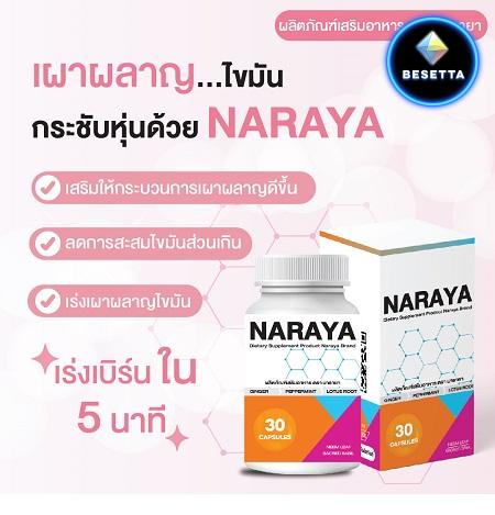 อาหารเสริมลดความอ้วน Naraya (นารายา) นวัตกรรมเจ้าเดียวในไทย