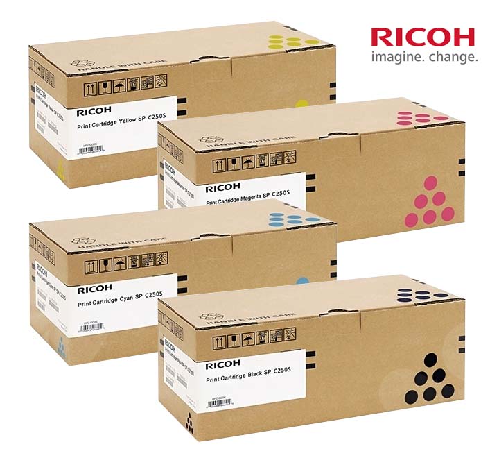 ตลับหมึกเลเซอร์ Ricoh C250 สี