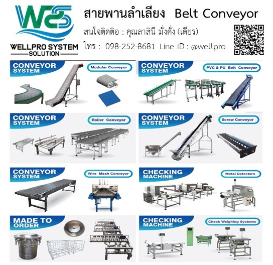 สายพานลำเลียง  Belt Conveyor