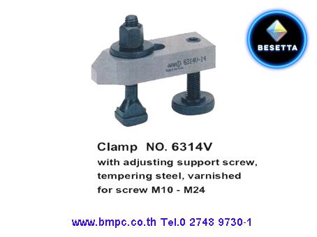 AMF, Mould Clamp, T-slot bolt, T-nut, Hook wrench, Heavy washer, Dished washer, Extension nut, collar nut