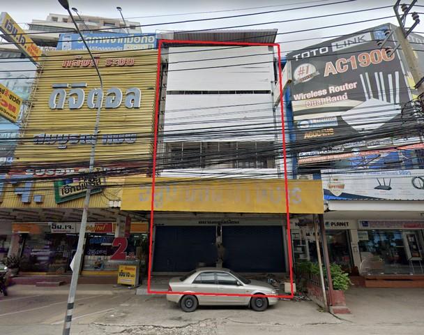 ให้เช่าอาคารพานิชย์ 4 ชั้น 2 คูหา 320 ตรม. ติดถนนศรีนครินทร์ ใกล้ BTSลาซาล