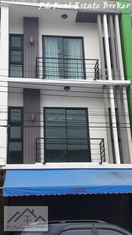 HR560ให้เช่าอาคารพาณิชย์ 3 ชั้น ตลาด AC สายไหม ทำเลดีเหมาะทำเป็นออฟฟิศหรือร้านค้า