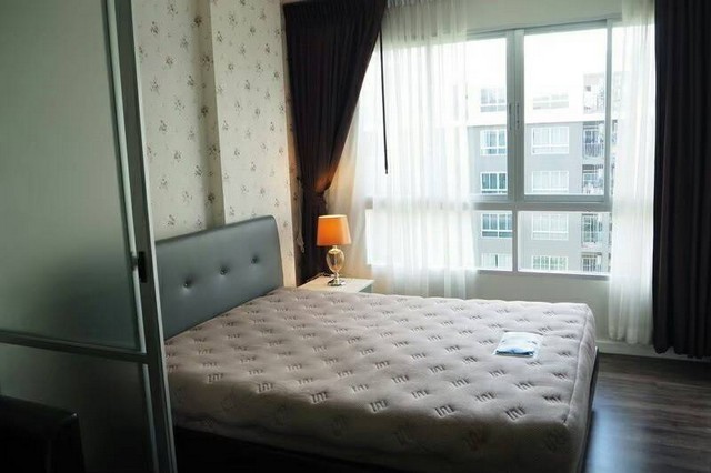 ให้เช่า DCondo Campus Resort Ratchapruk Charan 13 ห้องไม่ร้อน 7500บาท มุมดี วิวสวน เฟอร์ครบ