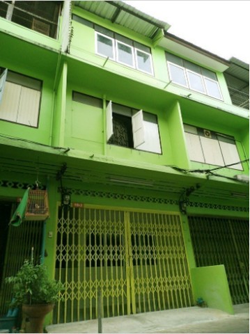ให้เช่าอาคารพาณิชย์ 3 ชั้น ซอยเจริญสุข พระราม4  ใกล้ ตลาดคลองเตย