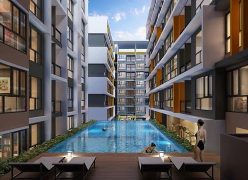 ขาย/For Sale Condo The Cube Nawamin-Ramintra (เดอะคิวบ์ นวมินทร์-รามอินทรา) ถนนนวมินทร์ แขวงรามอินทรา