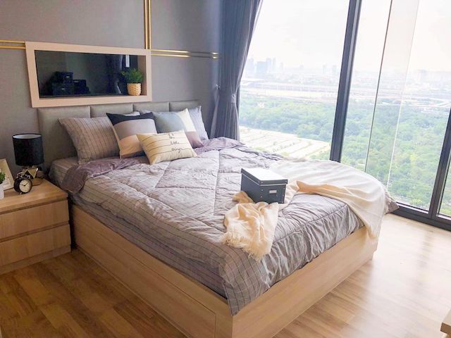 A63-0084 ให้เช่า The Line จตุจักร-หมอชิต ห้อง 1 Bedroom Fully-Furnished ห้องสวย วิวสวนจตุจักรเต็มๆ 