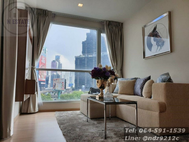 ให้เช่าห้องกลิ่นอายความหรูหรา ด้วยเนื้อที่50ตรารางเมตร Rhythm Sathorn ริทึ่ม สาทร 6.99