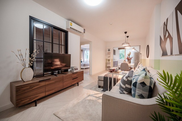 MN372 - ขาย Supalai City Resort Ratchada-Huaikwang ห้องสวย พร้อมอยู่ ขนาด 60 ตร.ม. (2Br)
