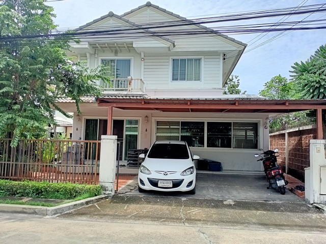T0584  ขายบ้าน2ชั้น พฤกษ์ลดา 1 พระราม2 - ท่าข้าม  52.6 ตรว  4ห้องนอน  2ห้องน้ำ ใกล้เซ็นทรัลพระราม2