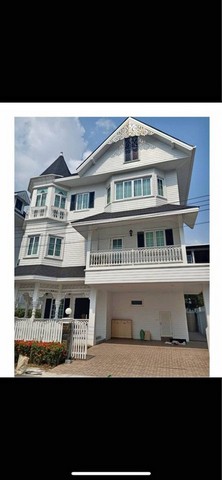 ให้เช่าบ้านเดี่ยว3 ชั้น 60ตรวหรููสไตล์วินเทจ - วิคตอเรี่ยนหมู่บ้าน Fantasia Villa4