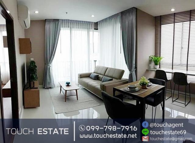 #THE SKY+CONDO+Srircha+For Rent+, 18F+Sea and Mountain View