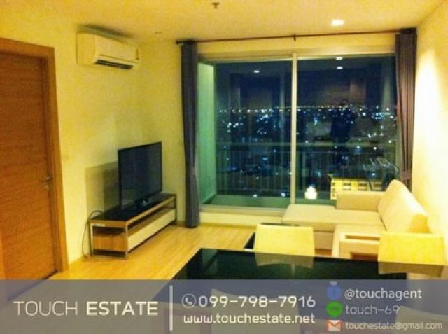 Condo+For Rent+MRT HuaiKwang+ RHYTHM RATCHADA+New CBD
