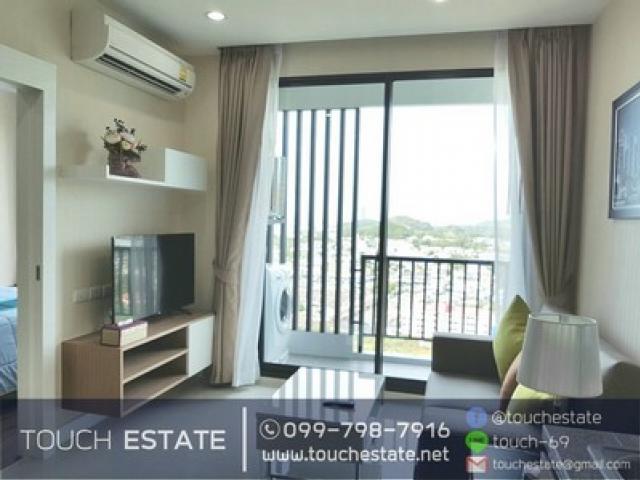 RENT THE SKY CONDO SRIRACHA BESIDE AEON MALL 35 SQM. 19F.