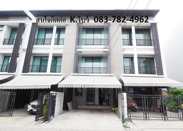 รหัสCC 1157  ให้เช่าบ้านหรู 3 ชั้น  ตกแต่งใหม่ในสไตล์ modern casual  ย่าน รามคำแหง เฟอร์ครบ