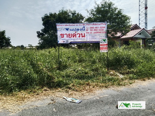 ที่ดินเปล่า 100 ตารางวา ถมแล้ว ซ.นิมิตรใหม่ 64  เขต มีนบุรี กรุงเทพ 