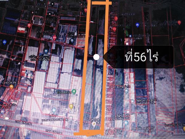 ขายที่ดิน 56 ไร่ ใกล้ Bts แพรกษา ต.แพรกษา เมืองสมุทรปราการ ติดสำนักงานเทศบาลแพรกษา