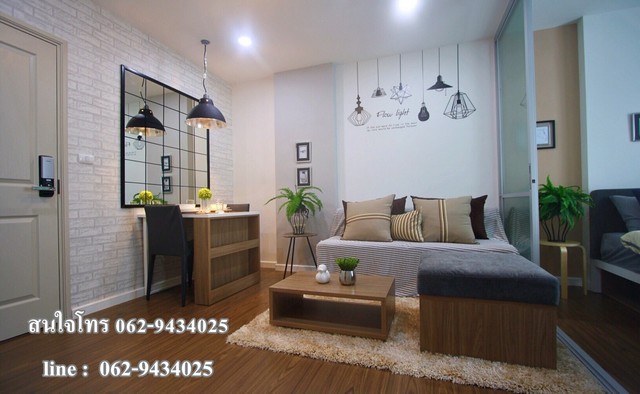 T00118 ให้เช่าคอนโด D Condo nim ตึก B ชั้น 2 วิวสระว่ายน้ำ ราคาเช่า 9,500 บาท/เดือน 